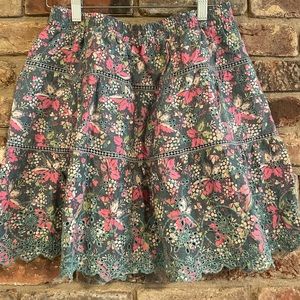 Jenny and Grace Floral Skirt